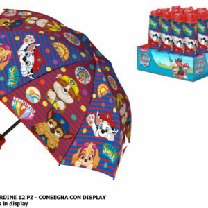 OMBRELLO PIEGH 52/8 PAW PATROL